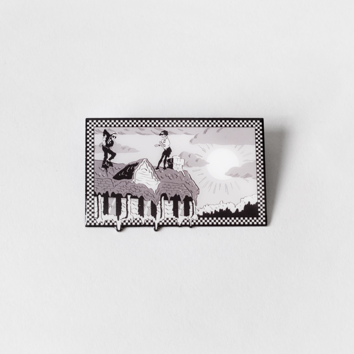 SKA DREAM Offset Printed Pin Polyvinyl Records Shop Vinyl, Merch