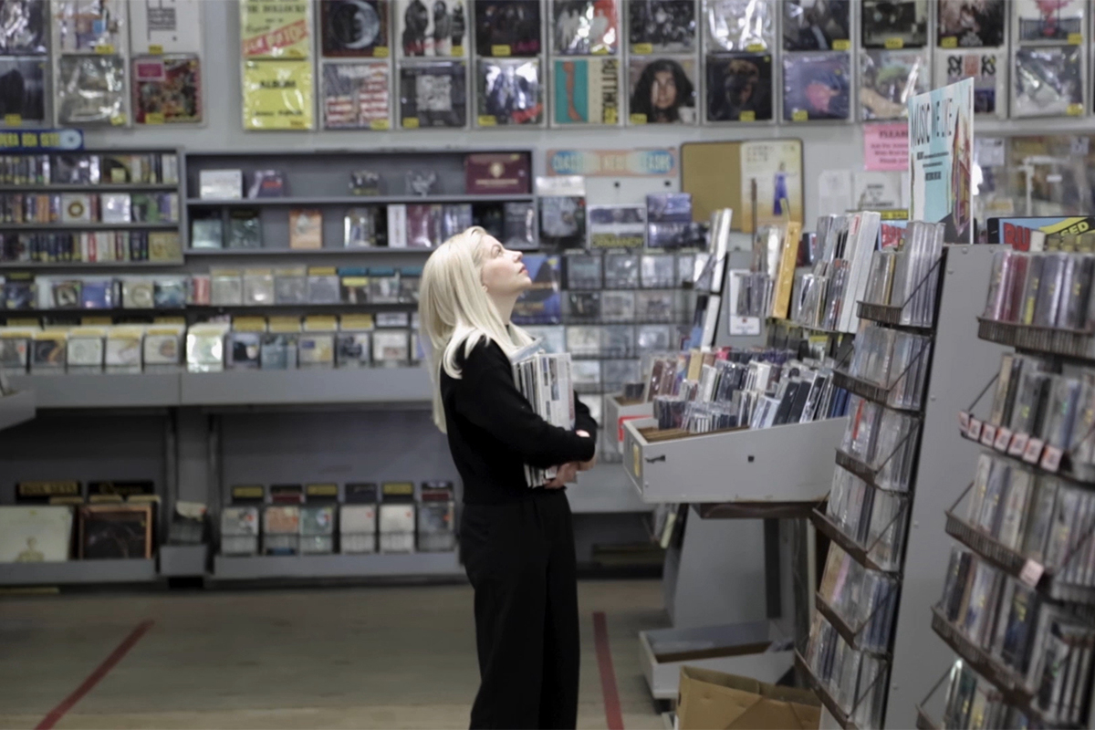 Alvvays go shopping at Amoeba watch "What's In My Bag?" Polyvinyl