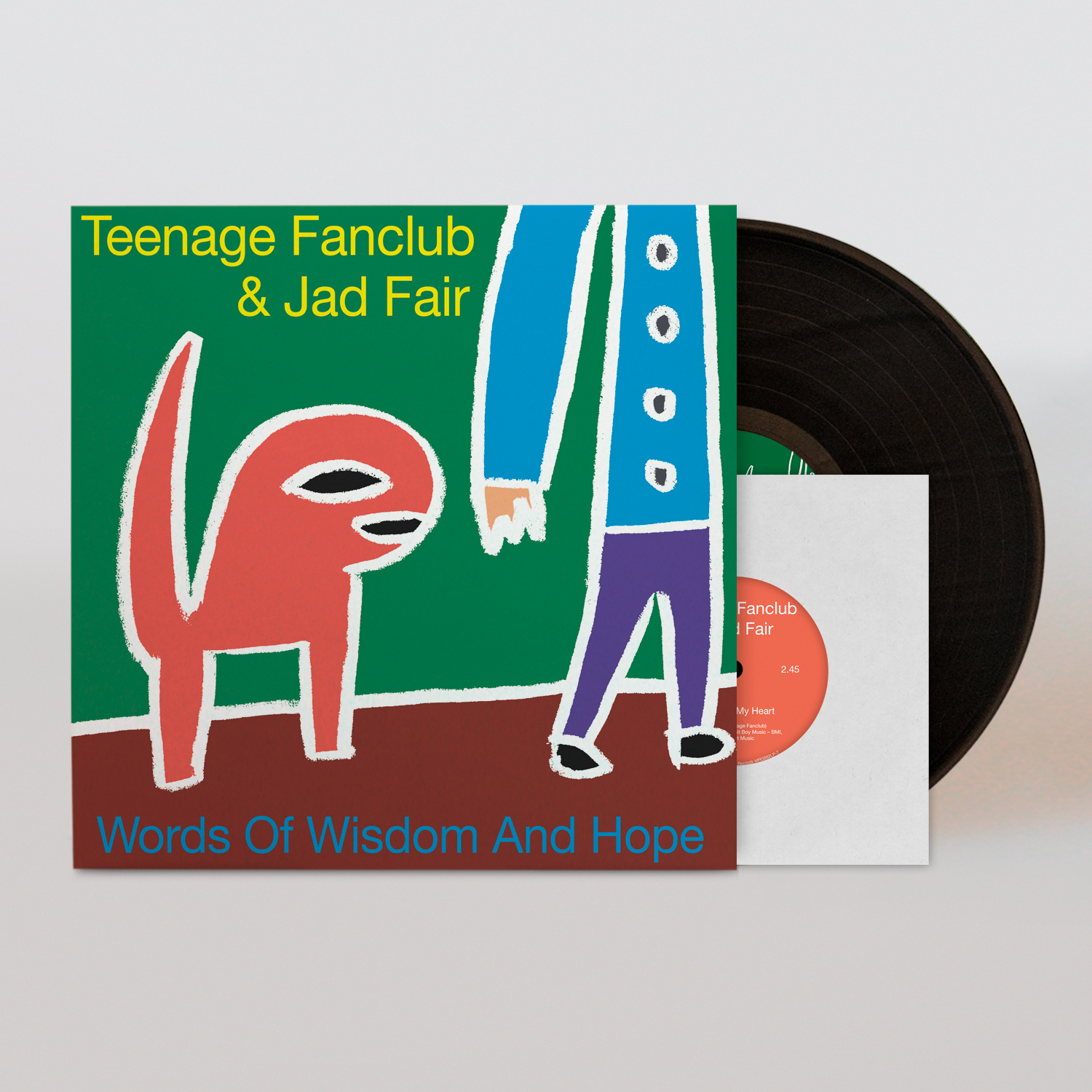 Teenage Fanclub & Jad Fair – Words Of… Merge to reissue Teenage Fanclub and Jad Fair's 'Words of Wisdom