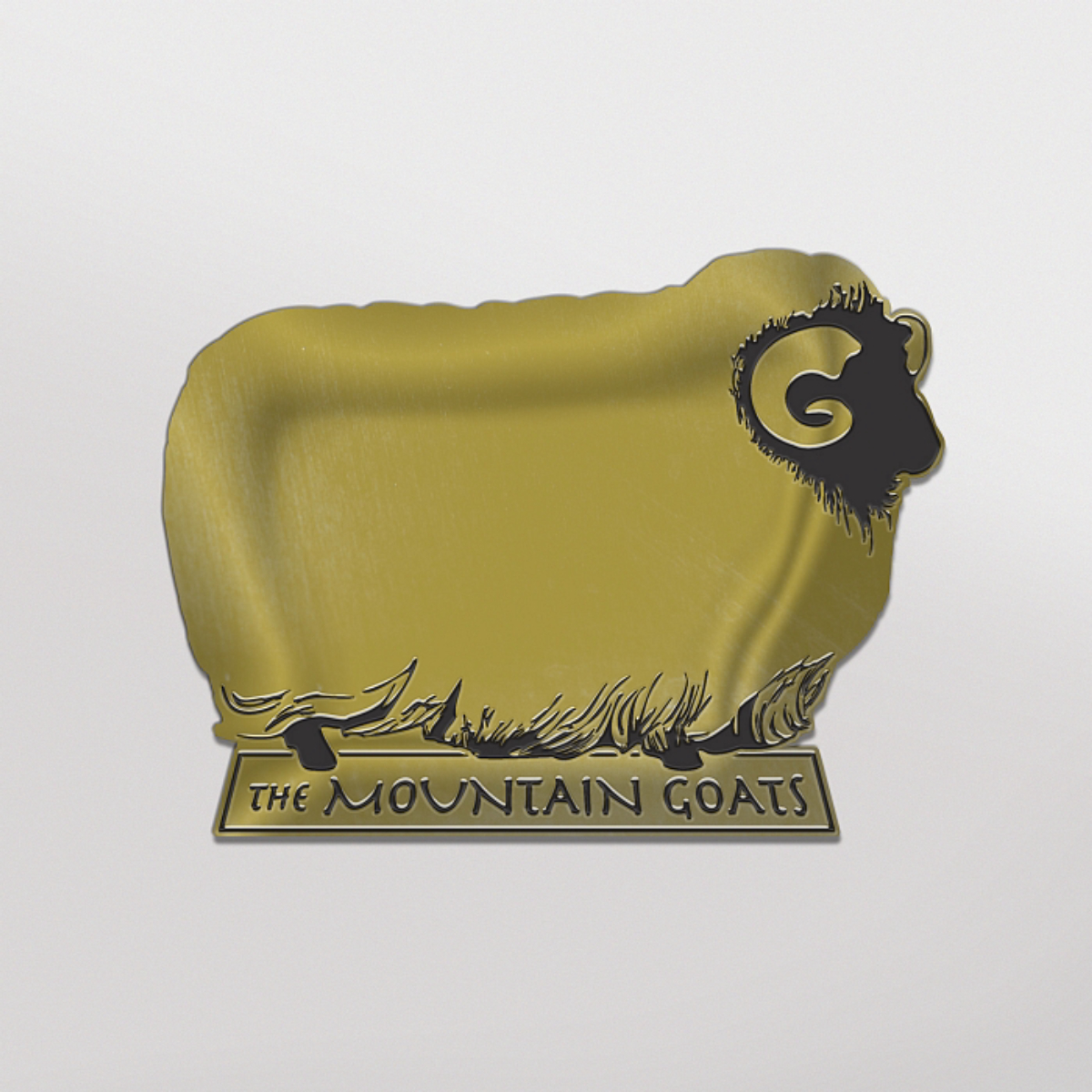 新品未使用 THE MOUNTAIN GOATS 直筆サイン LP the Mountain Goats Sheep Enamel Pin - Merge Records - Shop Vinyl
