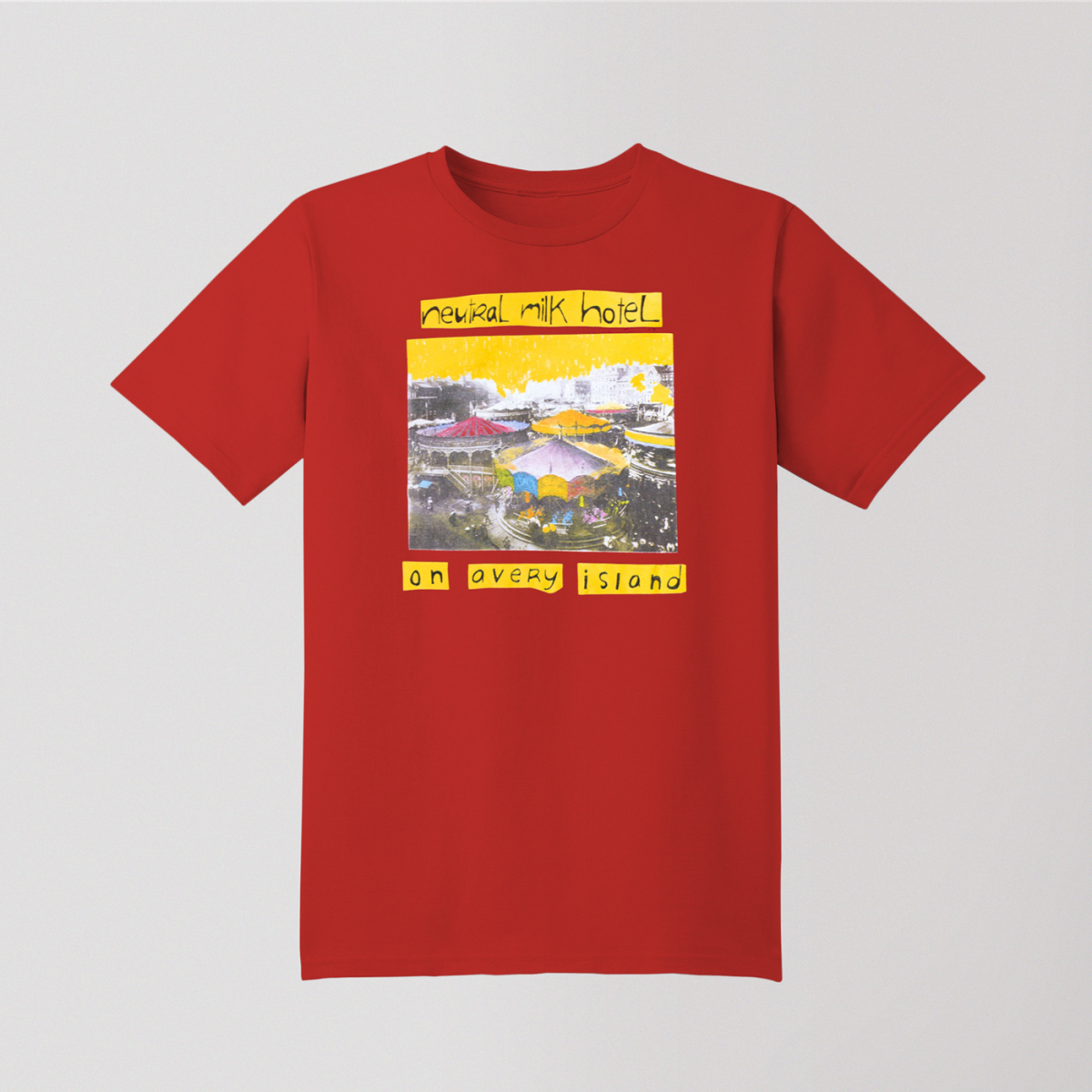 Neutral Milk Hotel On Avery Island T-shirt - Merge Records - Shop